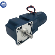 1pH110V 1pH220V 3pH220V 3pH380V 90 Degree Right Angle Worm Gear Reducer AC Motor 60W for Conveyor